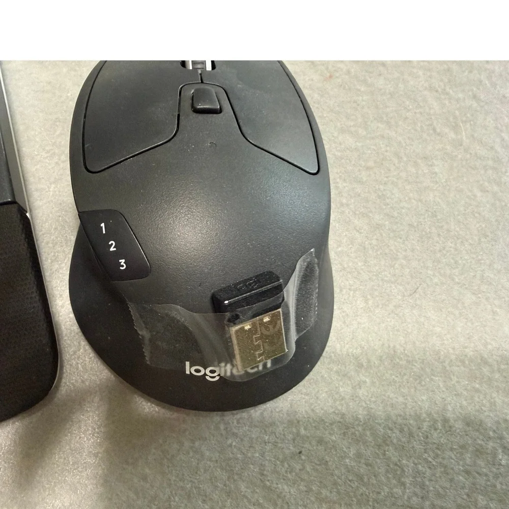 Logitech MK850 Performance Wireless Keyboard Mouse Combo Black Excellent K850